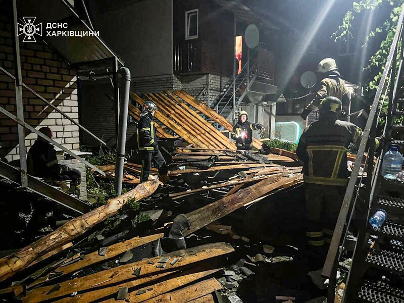 У Харківській області через негоду загинула людина, п'ятеро постраждали. Фото