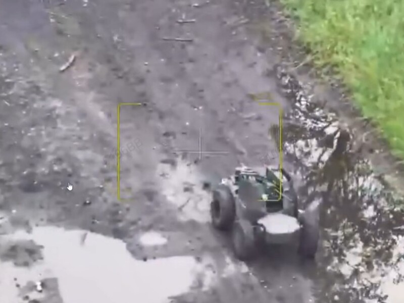 ГУР применил на фронте боевого робота "Лють". Видео