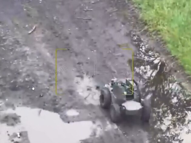 ГУР применил на фронте боевого робота 