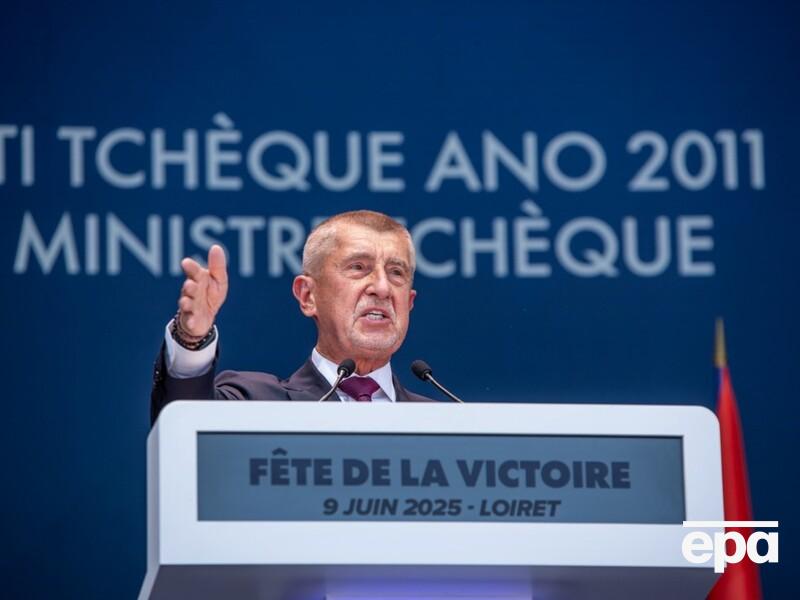 Бабіш, який може стати новим чеським прем'єром, заявив, що припинить військову допомогу Україні