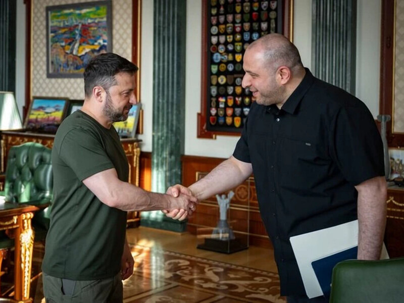 Зеленський провів першу нараду з Умєровим після його призначення секретарем РНБО