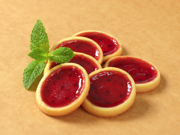 Ароматное малиновое печенье. Рецепт от Глинской