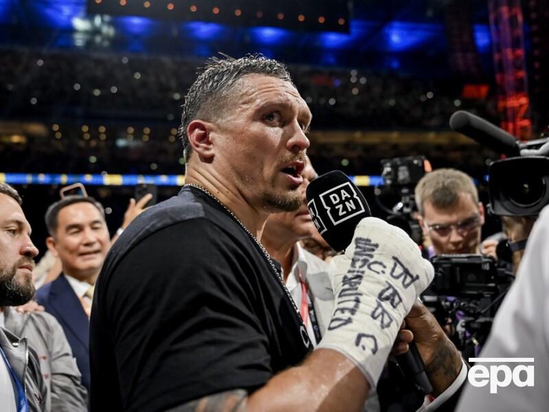 Британський боксер – Усику: Ти можеш перестати нас бити? Відео