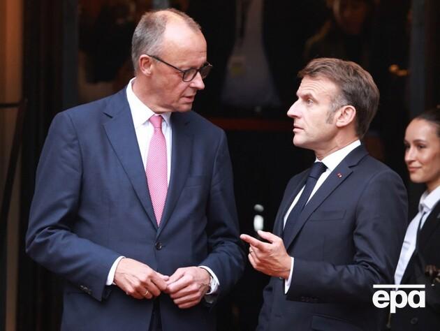 Мерц і Макрон говоритимуть із Зеленським про боротьбу з корупцією