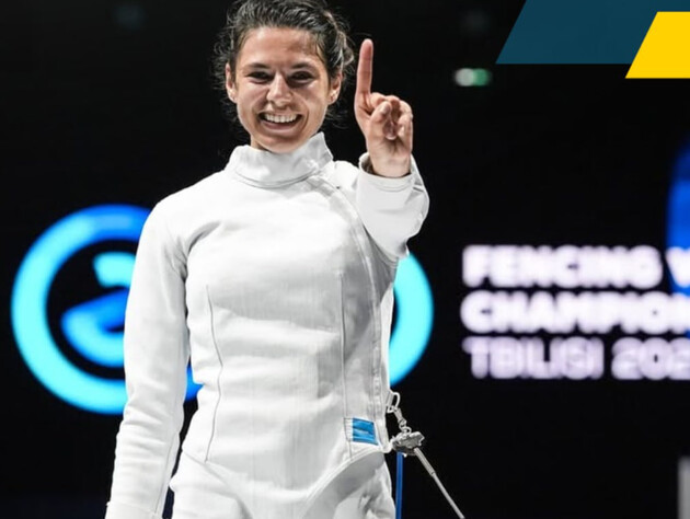 Українка, яка здобула золото чемпіонату світу з фехтування, відмовилася від фото з росіянином на нагородженні. Відео