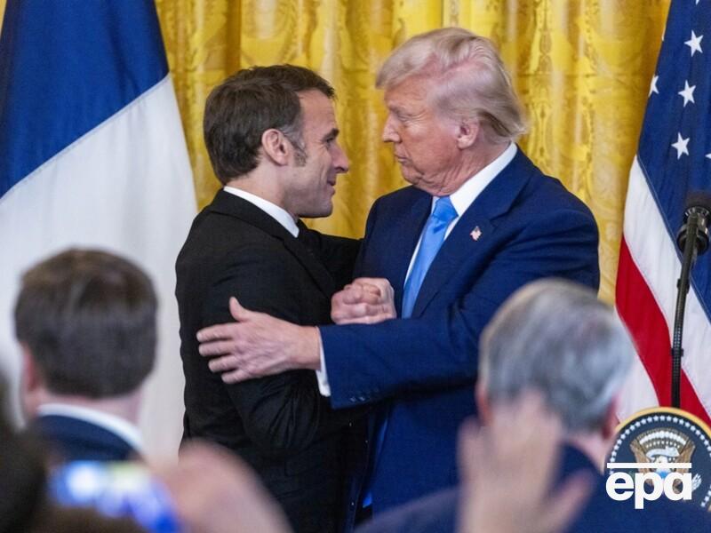 Трамп відреагував на заяву Макрона щодо планів визнати Палестину