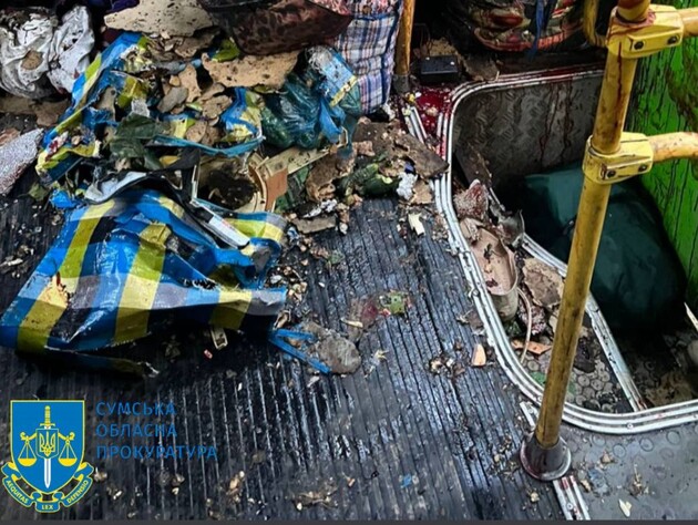 В результате российского удара по автобусу в Сумской области есть погибшие