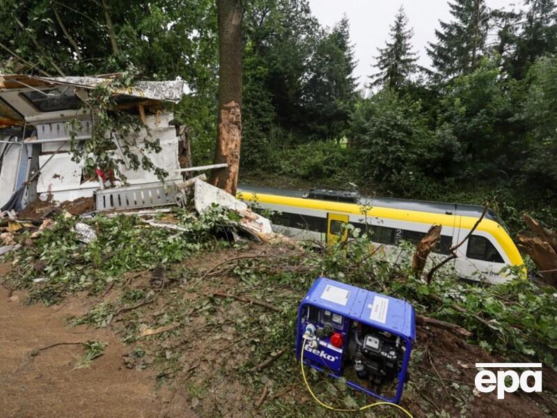 В поезде, сошедшем с рельсов в Германии, были украинцы. Они в больнице