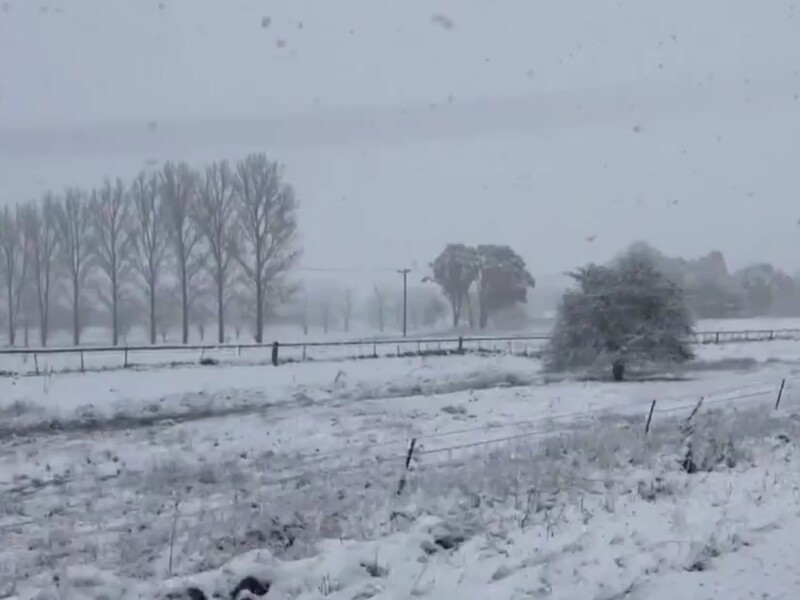 Уперше за понад десятиліття. Частину Австралії засипає снігом. Відео