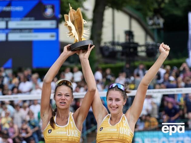Українки здобули історичний титул чемпіонок Європи-2025 із пляжного волейболу