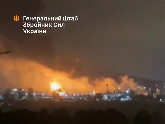 ЗСУ уразили паливно-заправний комплекс аеропорту 
