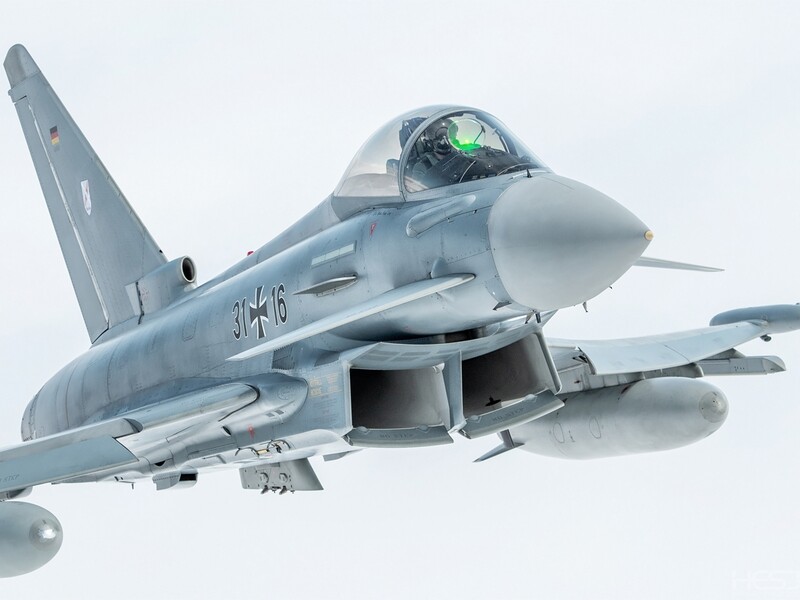 Німеччина перекинула в Польщу винищувачі Eurofighter перед навчаннями Росії й Білорусі