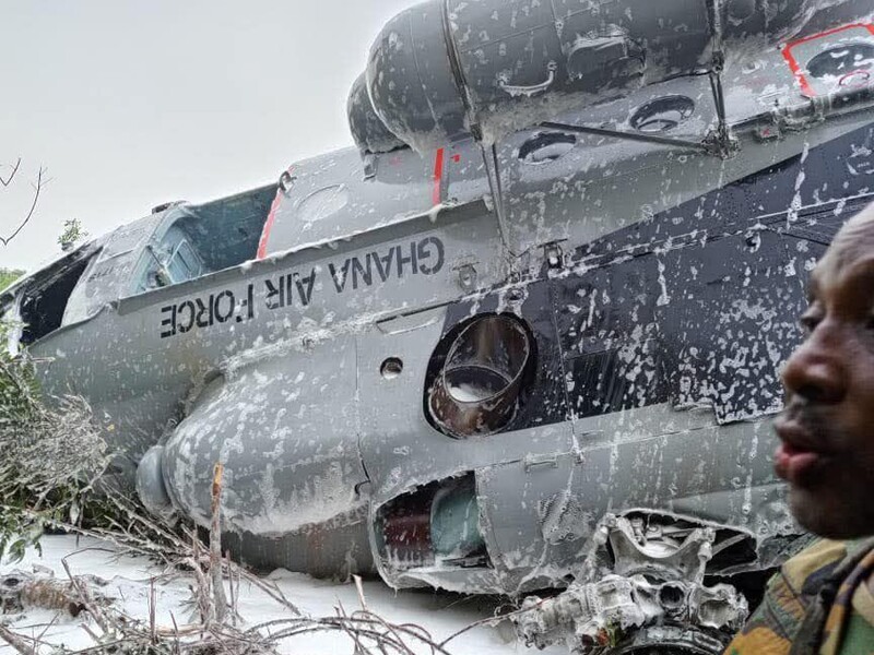 В Гане разбился военный вертолет, погибли министры