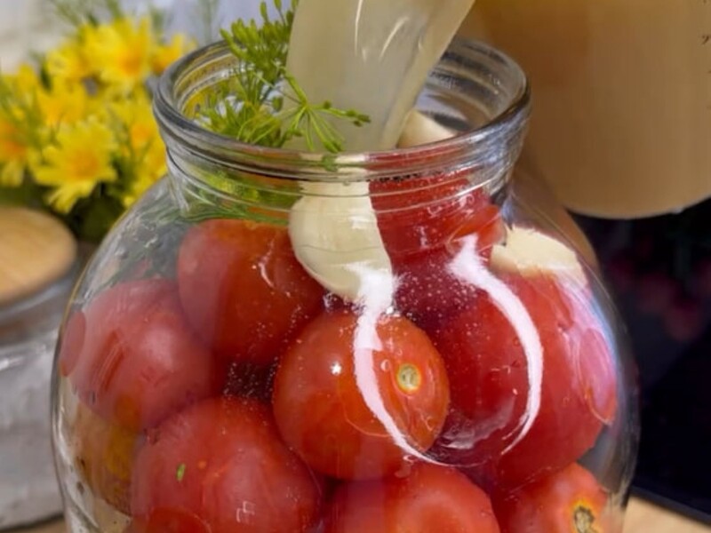 Добавьте этот порошок в воду – и получатся божественные квашенные помидоры на зиму. Рецепт рассола 