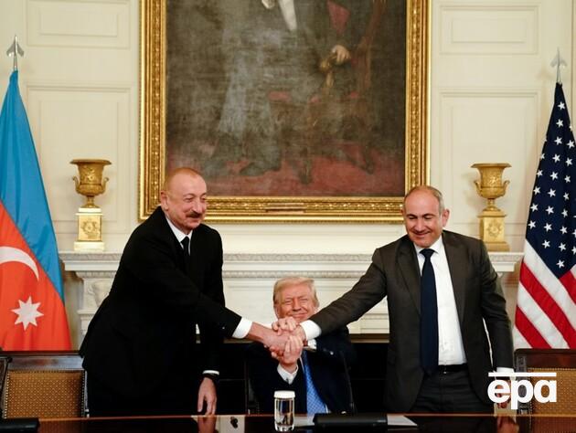 Отказ от войны и мести и коридор имени Трампа. Что подписали лидеры США, Азербайджана и Армении