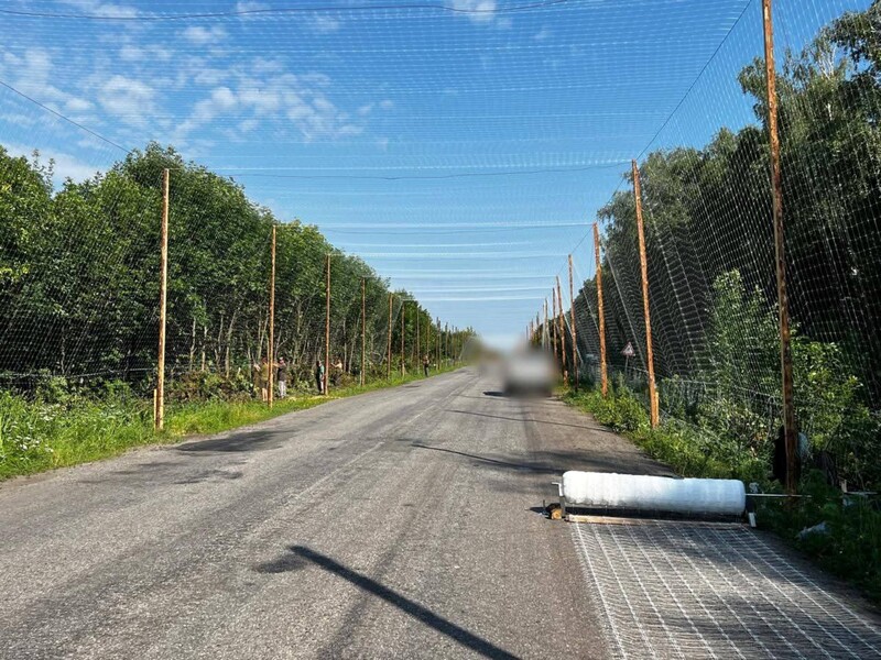 У Сумській області зводять "антидронові тунелі". Фото