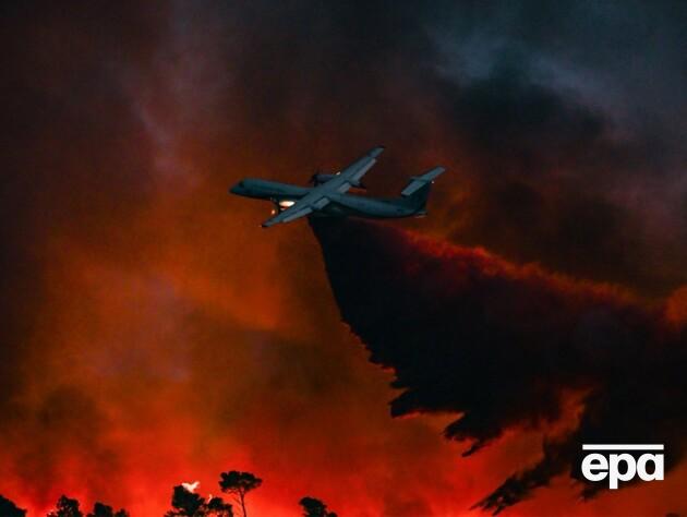 Південну Європу охопили масштабні лісові пожежі. У Франції є загиблий, у Туреччині евакуйовували людей – ЗМІ