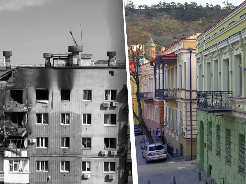 "Грузинська мрія" використала війну в Україні для агітації за Каладзе. Фото