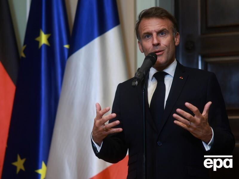 Трамп заявил лидерам ЕС, что хочет добиться прекращения огня в Украине во время встречи с Путиным – Макрон