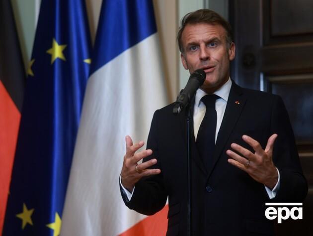 Трамп заявил лидерам ЕС, что хочет добиться прекращения огня в Украине во время встречи с Путиным – Макрон