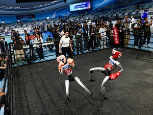 В Китае стартовали Всемирные игры гуманоидных роботов. Фото, видео