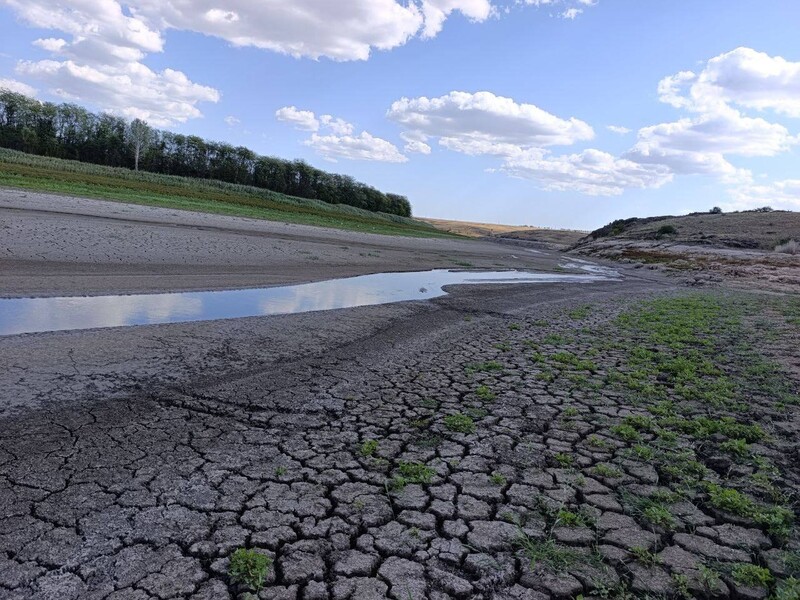 Джерело водозабезпечення міста. У Маріуполі майже повністю обміліло єдине водосховище