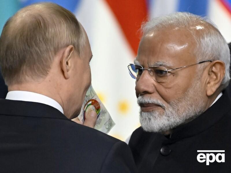 Моді знову назвав Путіна другом, а війну – "українським конфліктом"