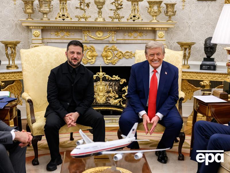 "Больше не будет? Это хорошо". Трамп на встрече с Зеленским пошутил о выборах во время войны