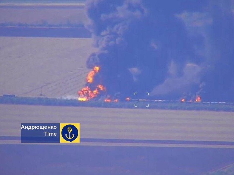 ЗСУ підірвали потяг із російським пальним у Запорізькій області – Андрющенко