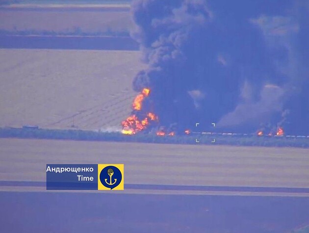 ЗСУ підірвали потяг із російським пальним у Запорізькій області – Андрющенко