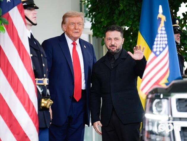 Зеленский приехал в Белый дом, его встретил лично Трамп. Фоторепортаж