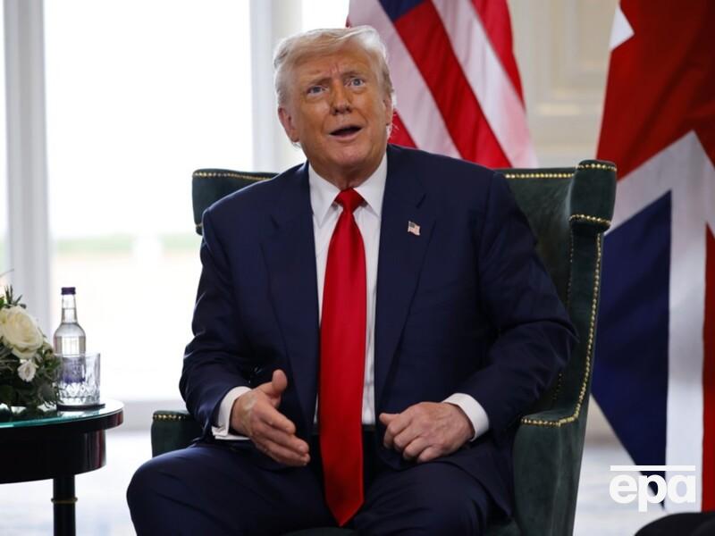 Трамп заявив, що сподівається потрапити до раю, якщо зупинить війну в Україні