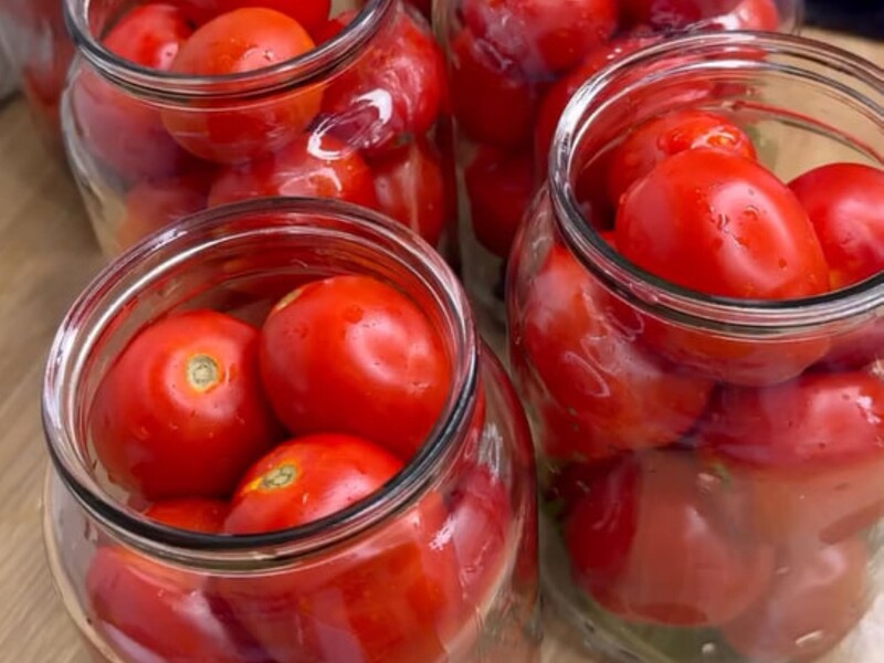 Додайте ці гілочки в банки – і помідори вийдуть неймовірно смачними. Простий рецепт без стерилізації