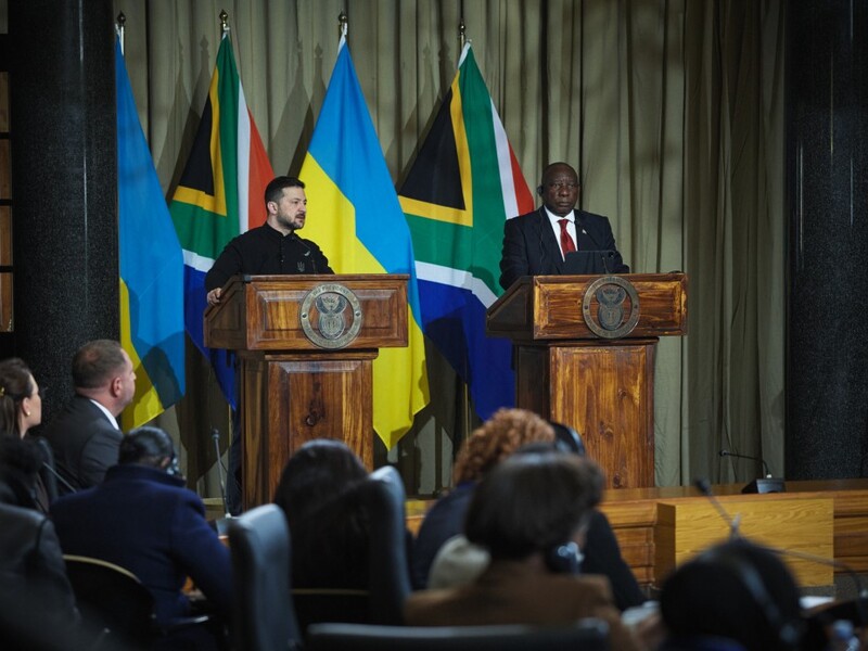 Президент ПАР зробив запит на розмову із Зеленським після нещодавньої бесіди з Путіним