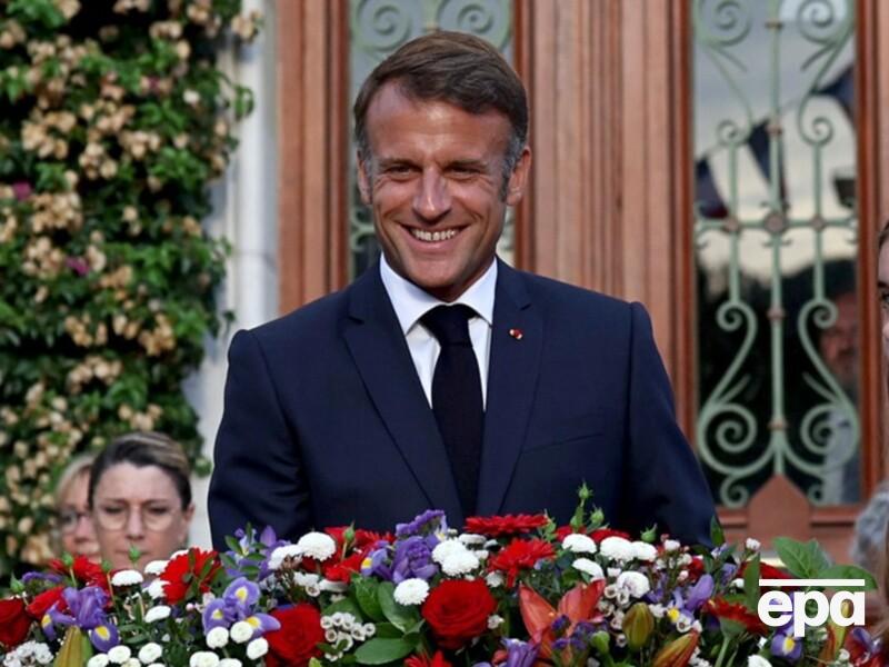 Макрон вслед за Науседой на украинском поздравил Украину с Днем Независимости, но есть нюанс