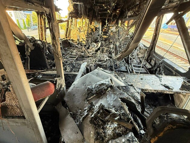 Атака РФ на центр обслуговування поїздів у Києві. 