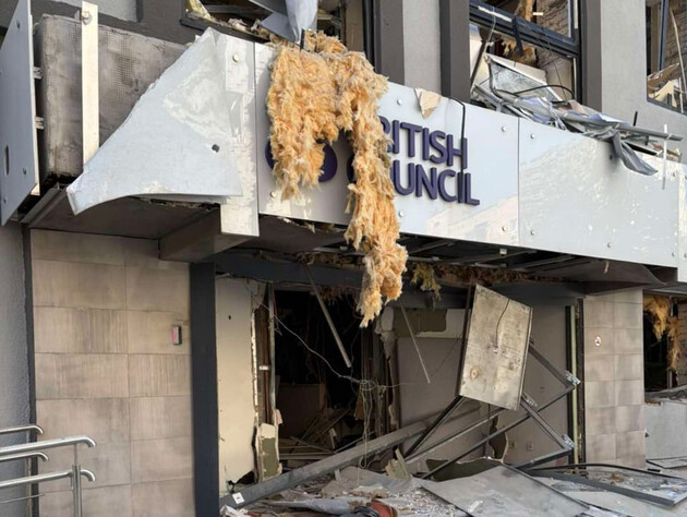 Унаслідок нічного удару РФ по Києву постраждав співробітник British Council