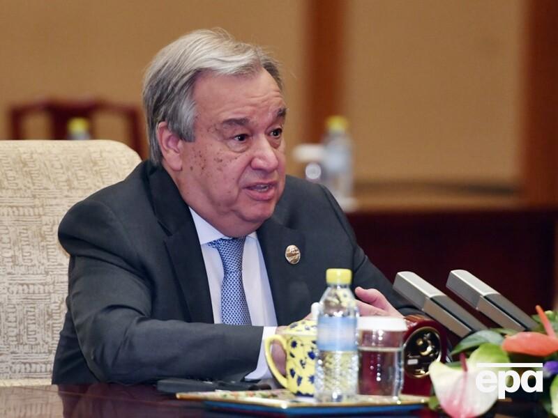 "Должны быть немедленно прекращены". Генсек ООН отреагировал на ночные атаки России по Украине