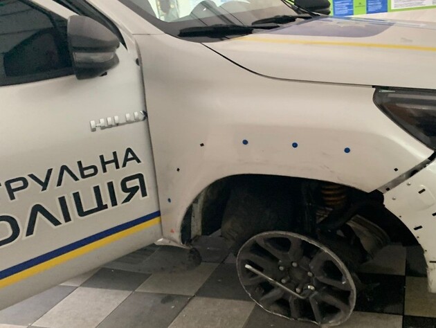 В Херсоне оккупанты взорвали полицейский патруль