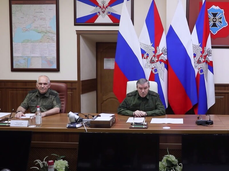 Міноборони РФ показало карту з відокремленими від України Одеською й Миколаївською областями. Фото