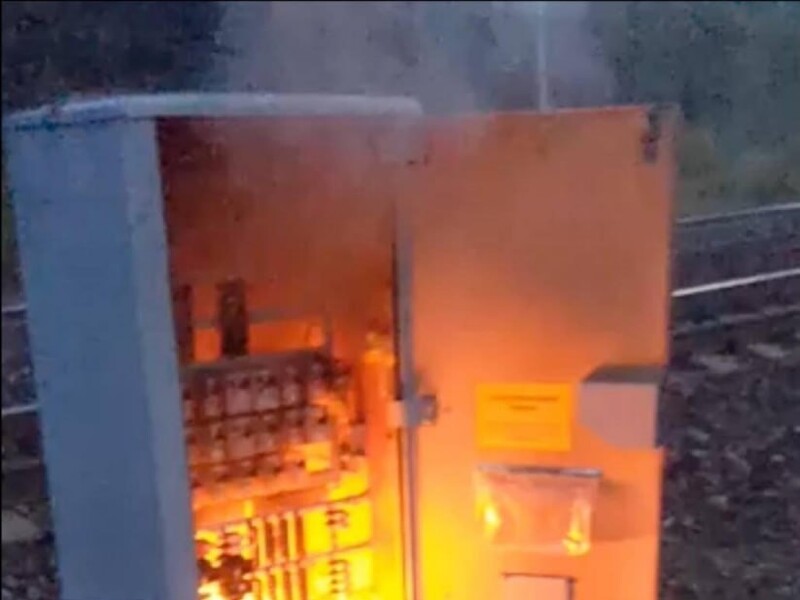 Партизаны сожгли российскую логистику в тылу Донецкой области