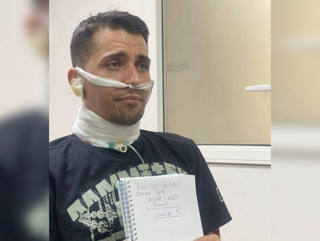 ЗМІ повідомили про зникнення з лікарні у Дніпрі військового, який дістався позицій ЗСУ з перерізаним горлом. Що з ним?