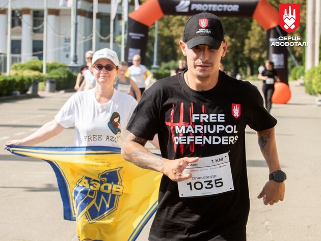 Оборонці Маріуполя долучилися до забігу 