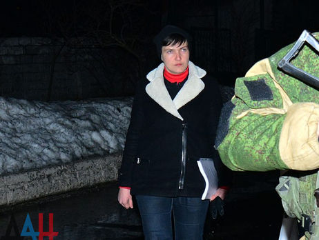 Савченко и Рубан приехали в колонию, где содержатся украинские пленные