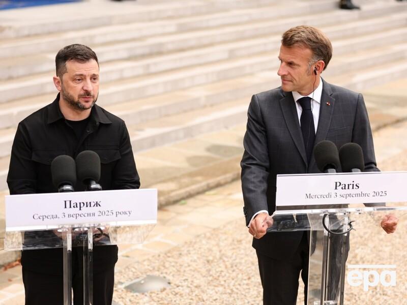 Макрон: Европа предоставит гарантии безопасности Украине в день подписания мирного соглашения