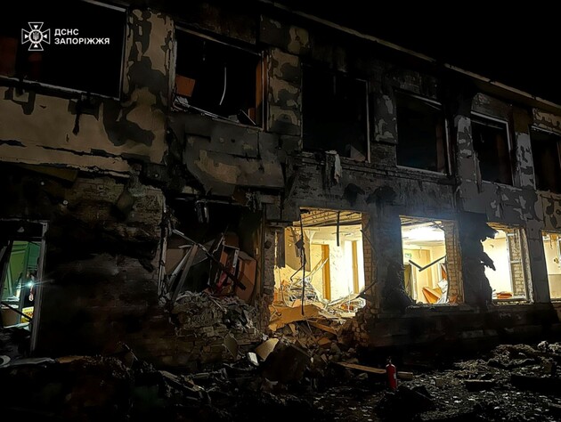 РФ обстріляла Запоріжжя, є поранені. Пошкоджено дитсадок, критичну інфраструктуру