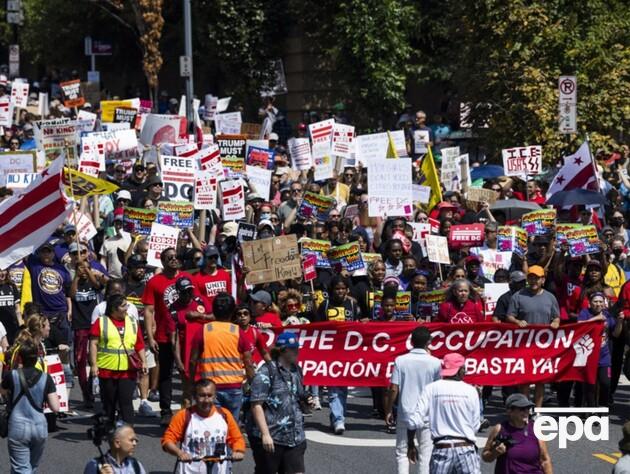 Тисячі людей пройшли маршем у Вашингтоні. Проти чого протестували?