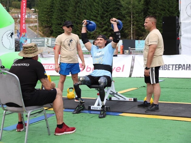 All-Ukrainian veterans’ competition Strong Spirits Games held in Bukovel