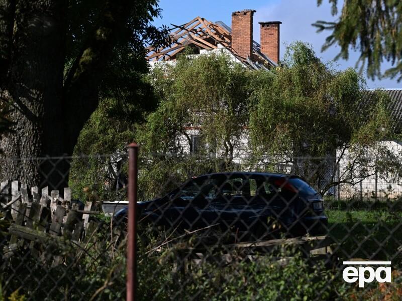 Російський дрон пошкодив приватний будинок у Польщі