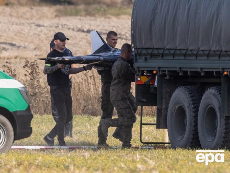 В МВД Польши рассказали, сколько и где нашли обломков российских дронов